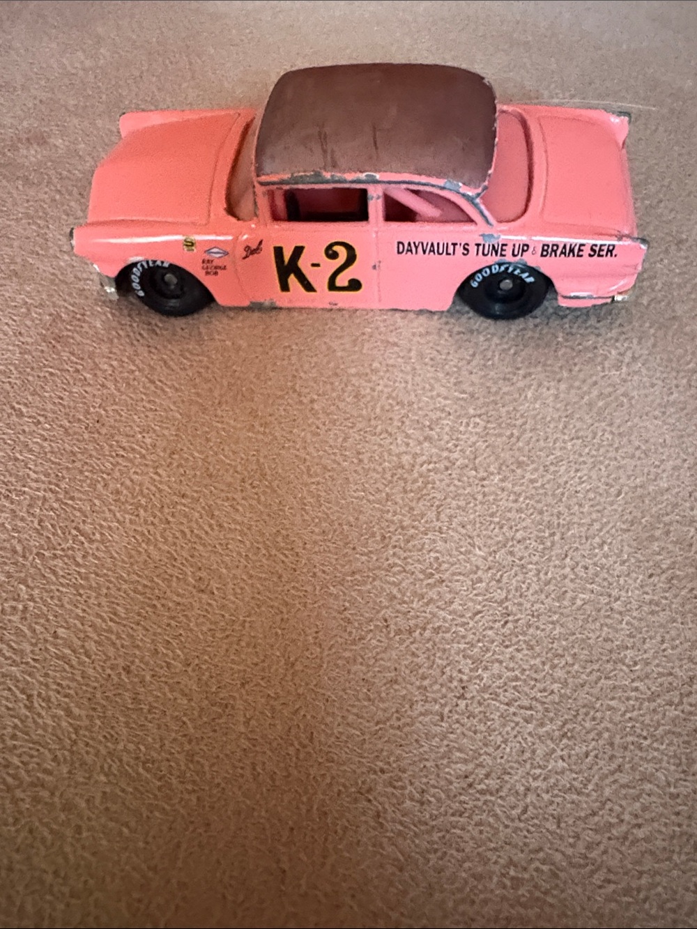 K-2 Pink Vintage Dale Earnhardt Sr’s 1956 Ford Victoria “K-2” Race Car Replica
